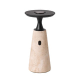Talia Reed Travertine Table Lamp, detail view 18