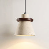 Thea Hearth Travertine Pendant Light, detail view 3