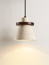 Thea Hearth Travertine Pendant Light, detail view 2