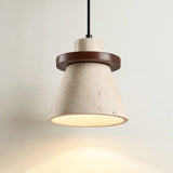 Thea Hearth Travertine Pendant Light, detail view 4