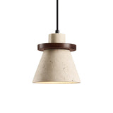 Thea Hearth Travertine Pendant Light, detail view 7