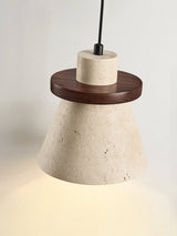 Thea Hearth Travertine Pendant Light, detail view 11