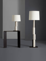 Vela Stone Fabric Table Lamp, detail view 9