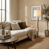 Vale Mist Fabric Floor Lamp, detail view 10