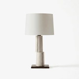 Vela Stone Fabric Table Lamp by Maison Velume
