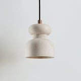 Oriel Cloud Travertine Pendant Light, detail view 9