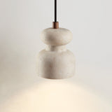 Oriel Cloud Travertine Pendant Light, detail view 10