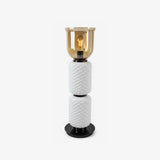 Aven Meadow Glass Table Lamp, detail view 7