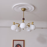 Vela Shade Glass Chandelier, detail view 5