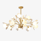 Rora Cedar Glass Chandelier by Maison Velume