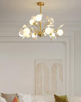 Rora Cedar Glass Chandelier, detail view 13