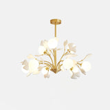 Rora Cedar Glass Chandelier, detail view 18