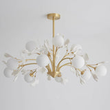 Rora Cedar Glass Chandelier, detail view 32