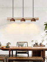 Sora Loft Travertine Pendant Light, detail view 9