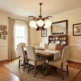 Vian Sky Glass Chandelier, detail view 3