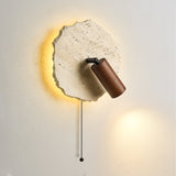 Amara Pine Travertine Wall Light, detail view 11