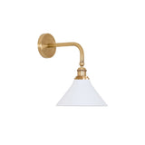 Galen Quartz Brass Wall Light, detail view 25