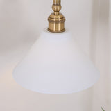 Galen Quartz Brass Wall Light, detail view 24