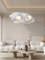 Auria Loft Metal Chandelier, detail view 8