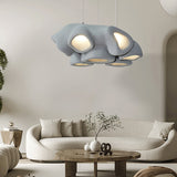 Auria Loft Metal Chandelier, detail view 4