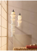 Clara Aster Fabric Pendant Light, detail view 19