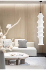 Clara Aster Fabric Pendant Light, detail view 20