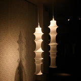 Clara Aster Fabric Pendant Light, detail view 3