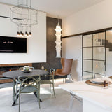 Clara Aster Fabric Pendant Light, detail view 5