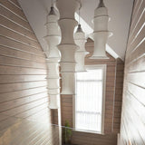 Clara Aster Fabric Pendant Light, detail view 6