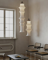 Clara Aster Fabric Pendant Light, detail view 10