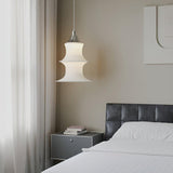 Clara Aster Fabric Pendant Light, detail view 14