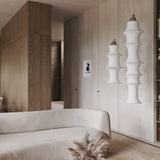 Clara Aster Fabric Pendant Light, detail view 16