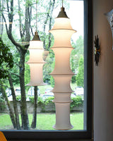Clara Aster Fabric Pendant Light, detail view 17