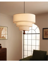 Dalia Line Fabric Pendant Light, detail view 12