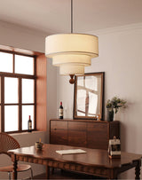Dalia Line Fabric Pendant Light, detail view 13