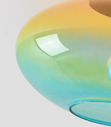 Galen Shade Glass Ceiling Light, detail view 5