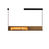 Ilan Bloom Wood Pendant Light, detail view 14