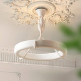 Thea Opal Plaster Ceiling Light, detail view 6