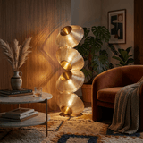 Liora Haven Resin Floor Lamp, detail view 2