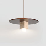 Lucen Rose Stone Pendant Light, detail view 5