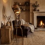Orla Halo Metal Floor Lamp, detail view 5