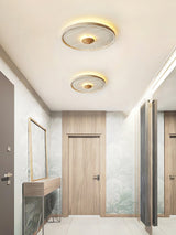 Rhea Harbor Travertine Ceiling Light, detail view 13