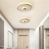 Rhea Harbor Travertine Ceiling Light, detail view 2