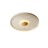 Rhea Harbor Travertine Ceiling Light, detail view 7