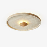 Rhea Harbor Travertine Ceiling Light by Maison Velume