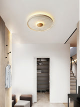 Rhea Harbor Travertine Ceiling Light, detail view 4