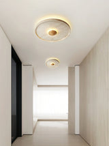 Rhea Harbor Travertine Ceiling Light, detail view 3