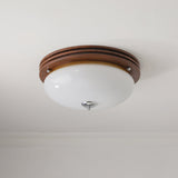 Riven Arc Glass Ceiling Light, detail view 23