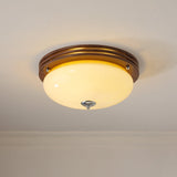 Riven Arc Glass Ceiling Light, detail view 7