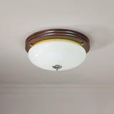 Riven Arc Glass Ceiling Light, detail view 11